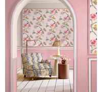 Cath Kidston Catnip Neutral Wallpaper One size Multi