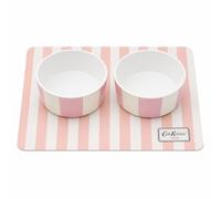 Cath Kidston Cowgirl Dog Feeding Accessories - Dog Bowls, Feeding Mats & Gift Sets (2 x 400ML & STRIPE MAT)