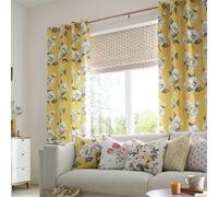 Cath Kidston Curtain - Wild Poppies Citrine