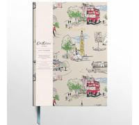 Cath Kidston Daily Planner Notebook A5 - To Do List Notebook - 288 Page Undated Organiser Planner - Hourly Planner, Notes Page - A5 2024 Diary for New Job, Home or University - Billie Goes To London