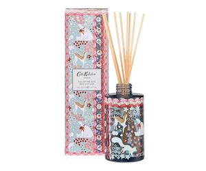 Cath Kidston Diffuser 200ml, Home Fragrance, Mint Leaves, Amberwood, Scent, Sustainable Glass Vessel, Lasts 8 to 12 weeks, Vegan and Cruelty Free, Housewarming Gift