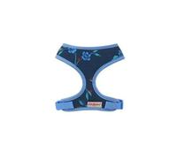 Pet Brands Kidston Large Dog Harness, No Pull Adjustable Harness, Floral Print Breathable Pet Harness - Large Blue