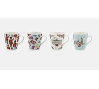 Cath Kidston Gift Boxed Set of 4 Mini Stanley Mugs - London Town
