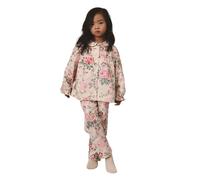 Cath Kidston Girl's Roses Button Through Pyjama Set in Ecru | Size: 12-18 m Cath Kidston Ecru 12-18 m