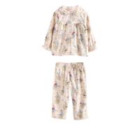 Cath Kidston Girl's Woven Button Through Pyjama Set in Pale Pink | Size: 9-12 m Cath Kidston Pale Pink 9-12 m