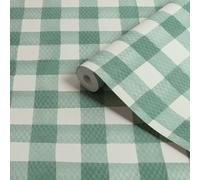 Cath Kidston Painted Gingham Green, Green