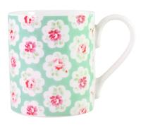 Cath Kidston Green Provence Rose Larch Mug