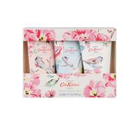 Cath Kidston Hand Cream 3x 30ml, Shea Butter, 3 Fragrances, Hand Care Moisturiser, Pocket and Travel Size, Vegan and Cruelty Friendly, Beauty Gift For Her, Blossom Birds Collection