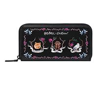 Cath Kidston Harry Potter Magical Creatures Continental Large Zip Wallet Purse in Black
