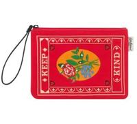 Cath Kidston Keep Kind Rose Red Wristlet Pouch