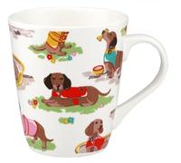Cath Kidston Large Stanley Dachshund Sausage Dog Mug