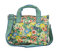 Cath Kidston Little Sidekick Portland Flowers Handbag, Sage, M (1009156)