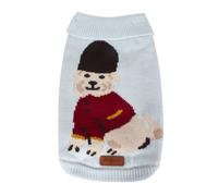 Cath Kidston London People Pet Jumper - Medium/Large Dog Jumper with Elasticated Fit, Machine Washable - 45cm Length - Comfortable Knitwear for Medium Breeds