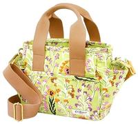 Cath Kidston Mini Tripper Crossbody Green Pansies Handbag