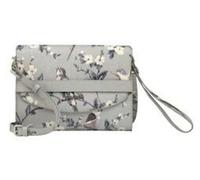 Cath Kidston Mink Grey British Birds Clutch Bag Handbag Wrist and Shoulder Straps