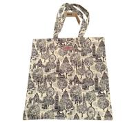 Cath Kidston Mono London Toile Scenes Bookbag Shopping Tote Bag