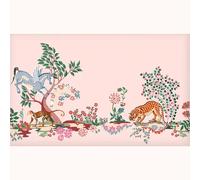 Cath Kidston Painted Kingdom Pink Fixed Size Mural Print To Order