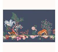 Cath Kidston Painted Kingdom Navy Fixed Size Mural Print To Order