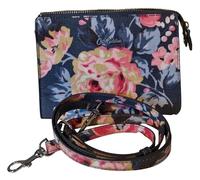 Cath Kidston Navy Blue Garden Rose Small Cluth Bag Shoulder Handbag