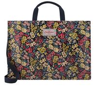 Cath Kidston Navy Oilcloth Flower Meadow Carryall Tote Bag Handbag