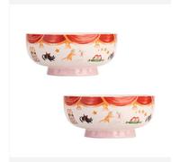 Cath Kidston Nutcracker Set Of 2 Footed Dessert Bowls
