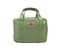 Cath Kidston Oilcloth Green Kempton Rose Mini Zipped Handbag Bag