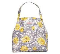 Cath Kidston Oilcloth Grey and Yellow Sketched Rose Shoulder Tote Bag Handbag