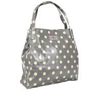 Cath Kidston Oilcloth Grey Spot Dot Trapeze Handbag