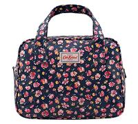 Cath Kidston Oilcloth Navy Mallory Ditsy Boxy Bag Handbag