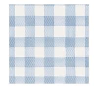 Cath Kidston Painted Gingham Blue Gingham Wallpaper | Paste The Wall Application | Blue Floral | Eco-Friendly