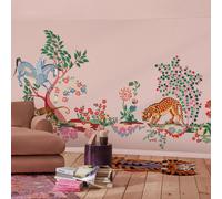 Cath Kidston Painted Kingdom Pink Fixed Size Mural Print To Order