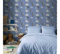 Cath Kidston Peace Dragon Wallpaper Blue
