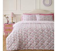 Cath Kidston Pearly Queen Ditsy Bedspread One Size Pink
