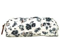 Cath Kidston Pencil Case 'Pressed Flowers Ditsy' in White, Grey & Pink Olcloth