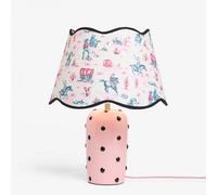 Cath Kidston Pink Cowgirl Scallop Spot Table Lamp, Multi