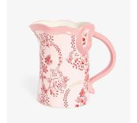 Cath Kidston Pink Floral Ceramic Jug Vase