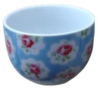 Cath Kidston Provence Rose Pale Blue Sugar Bowl Pot