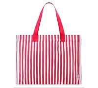 Cath Kidston Red & White Candy Stripe Sidekick Tote Bag