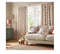 Cath Kidston Rose and Bows Pencil Pleat Curtains (66"X90" (168CM X 229CM))