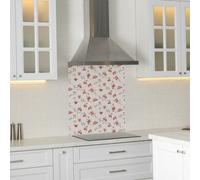 Cath Kidston Rose & Bows Glass Splashback (600X750mm)