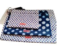 Cath Kidston Set of 3 Make-Up Cosmetic Toiletry Pouches Bags in Sparkle Spot
