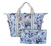 Cath Kidston shopper foldaway bag badgers grey blue