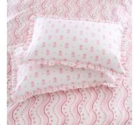 Cath Kidston Spitalfield Bunches Cotton Pillowcase Pair Pink