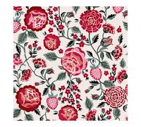 Cath Kidston Strawberry Garden Rose Wallpaper - Pink