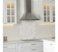 Cath Kidston Strawberry Gardens Glass Splashback - Grey (600X750mm)