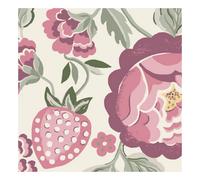 Cath Kidston Strawberry Gardens Glass Splashback Sample - Pink (100X100mm)
