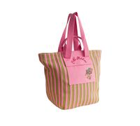 Cath Kidston Stripe Tote Bag - Pink/Green - One Size - Pink/Green