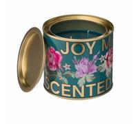 Cath Kidston Tin Candle 300g | Honey & Amber Home Fragrance Gift Set, Reusable Tin, Burn Time 60 Hours, Vegan and Cruelty Friendly