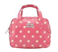 Cath Kidston Vintage Pink Oilcloth Button Spot Small Boxy Bag
