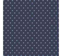 Cath Kidston Navy & Baby Blue Button Spot Patterned Smooth Wallpaper